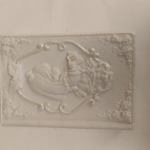 Precious Moments Plaque And Bible